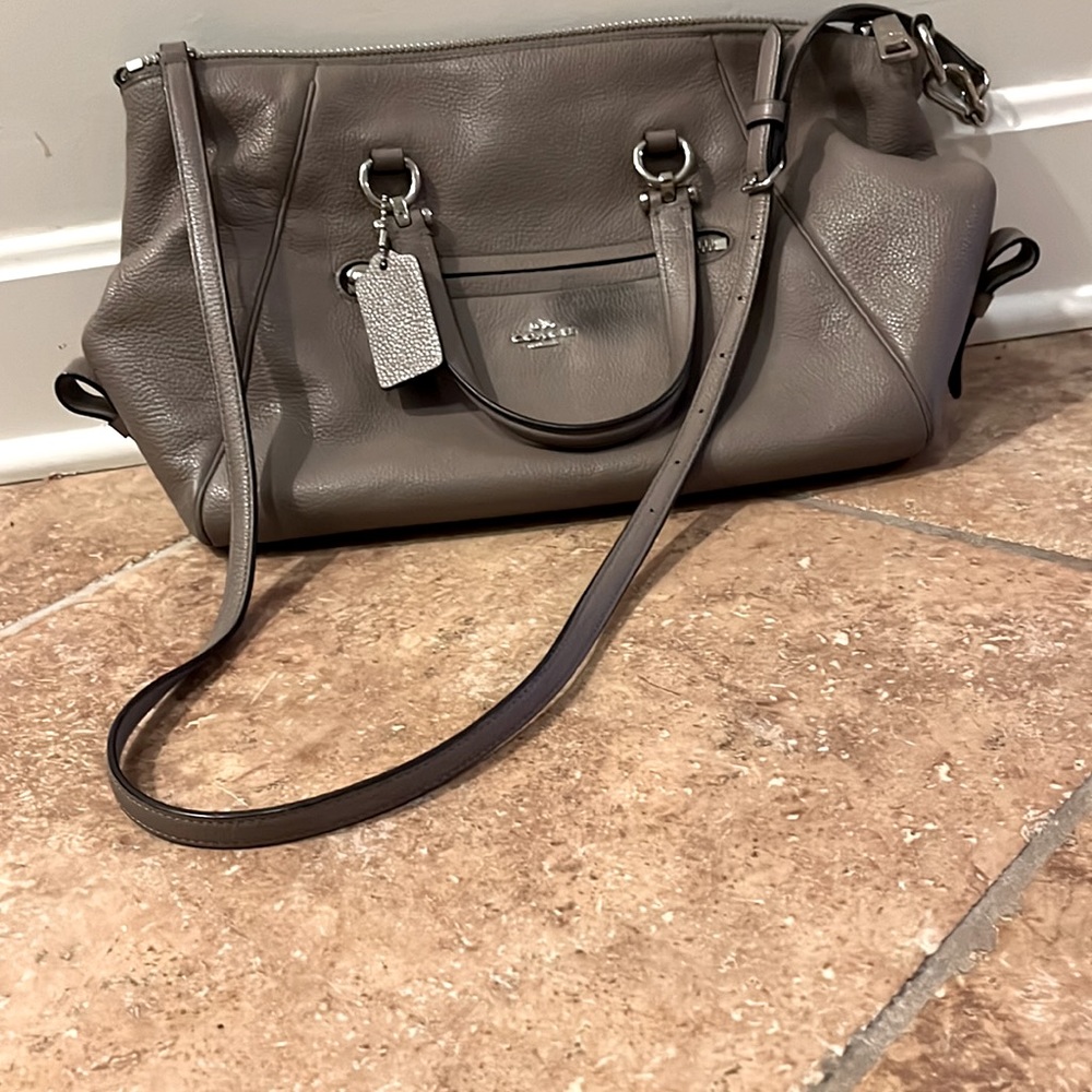 Coach Grey Medium Purse